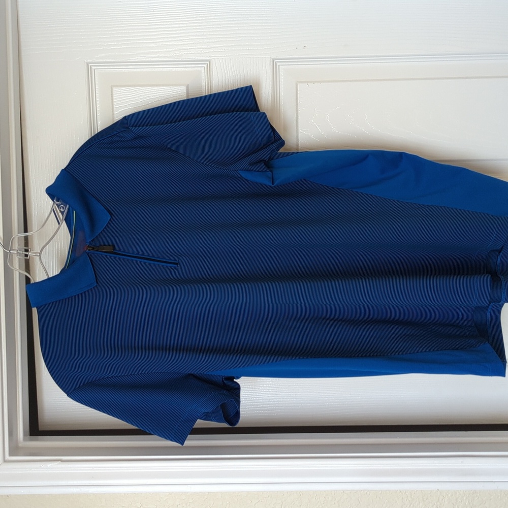 men's 1/4 zip Polo, XL. Gently worn.